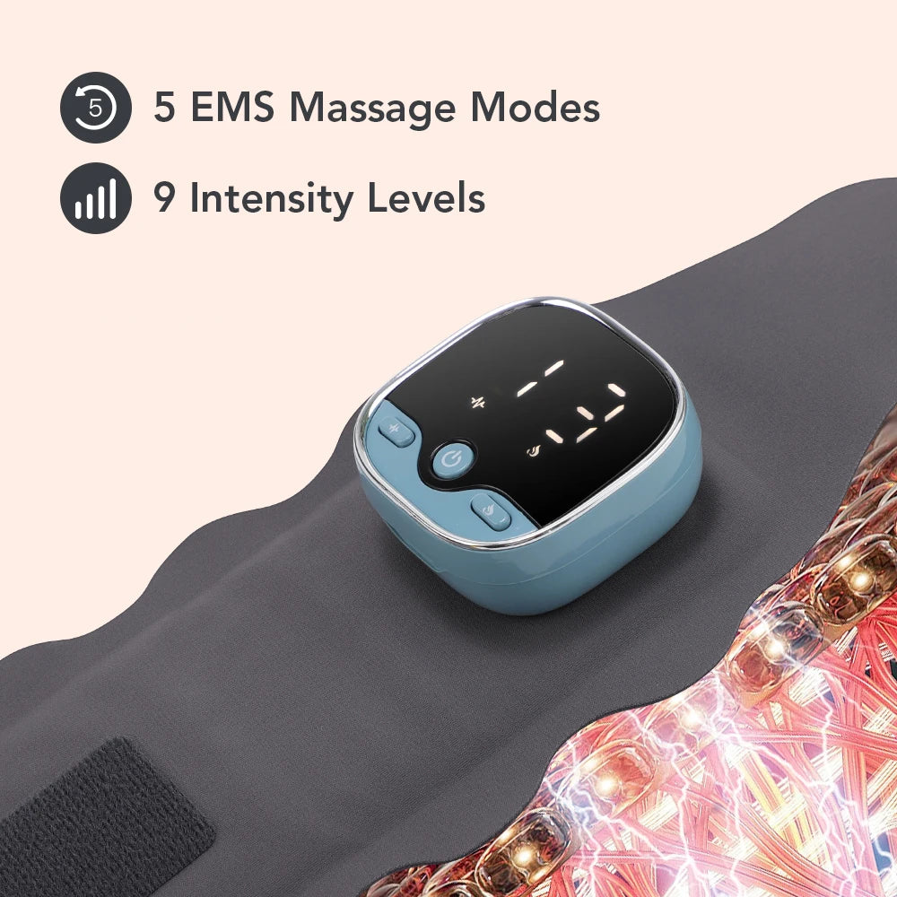 Cordless Wrist Massager | 3 Heat Levels | 5 Modes | Unisex