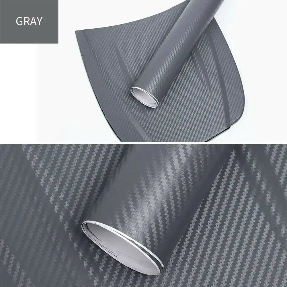 30x127cm Car 3D Carbon Fiber Roll Film Stickers DIY Vinyl Film Auto Interior Styling Carbon Fiber Decorative Decals from PriceLows™
