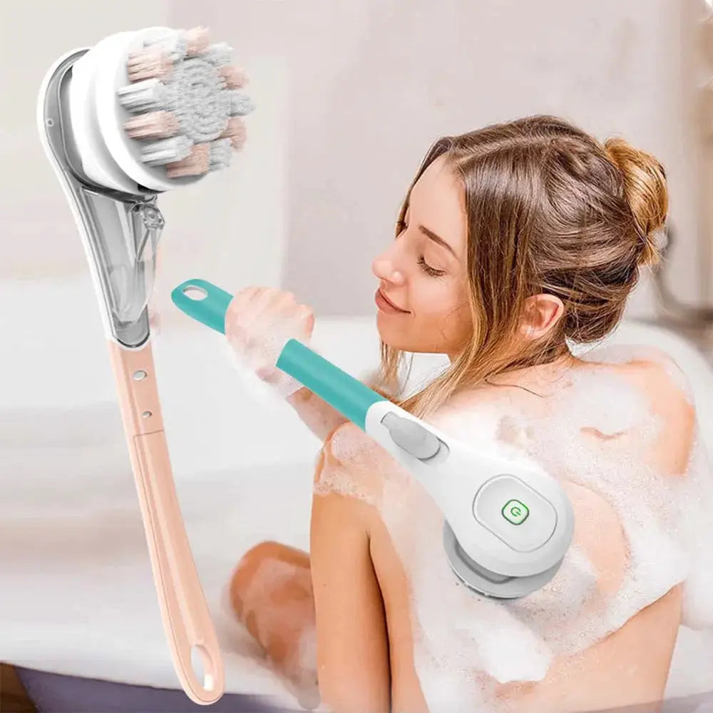 Electric Bath Brush | Long Handle | Waterproof | One Size
