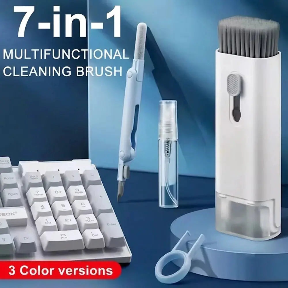Keyboard Cleaning Kit | Keycap Puller And Screen Brush | 7 Piece Set For Tech