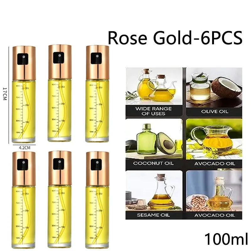 Glass Oil Sprayer | Refillable | Olive Oil Mister | Kitchen