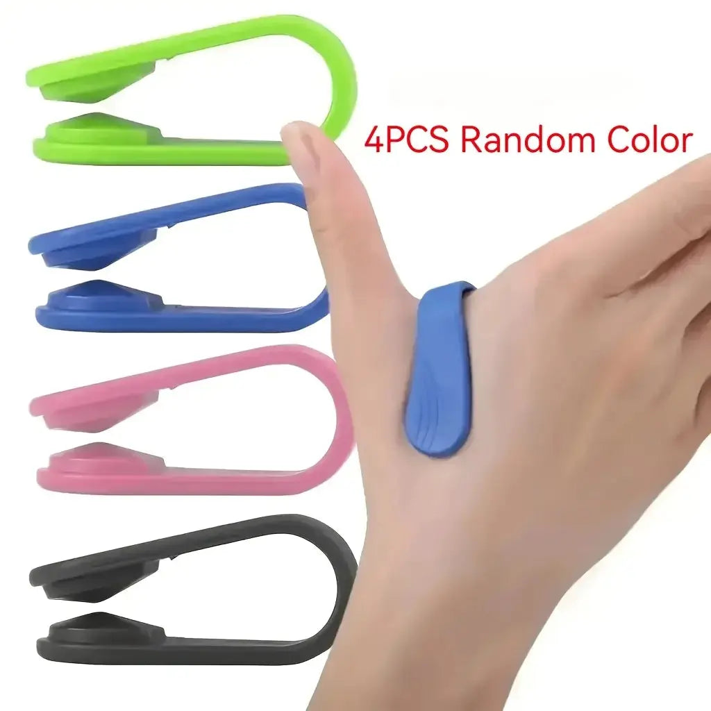 Universal Thumb Massage Clips | Portable Acupoint Massager | Plastic Hand Tool