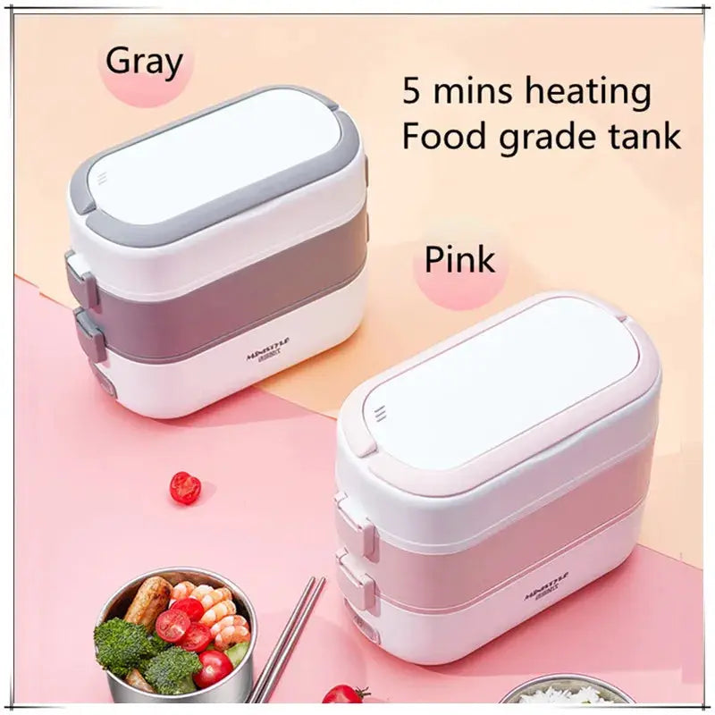 Portable Electric Heating Lunch Box Multi-Functional Reservation Electric Bento Box for Office Workers And Students from PriceLows™