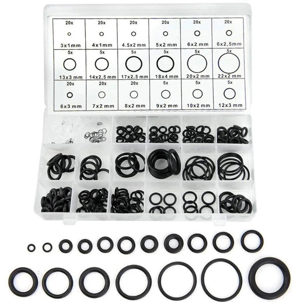 530/270Pcs O-Type Sealing Rubber Ring Automotive Air-Conditioning Compression Confidential Seal Maintenance Rubber Accessories from PriceLows™