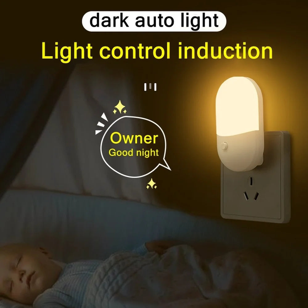 Bedside Lamp Night Light | LED Night Light | Sensor Light | EU Plug