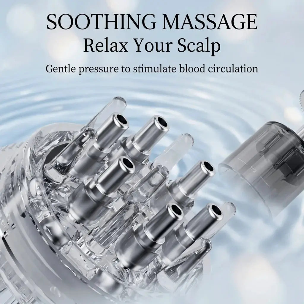 Portable Scalp Comb | Anti Hair Loss Tool | Essential Oil Massager