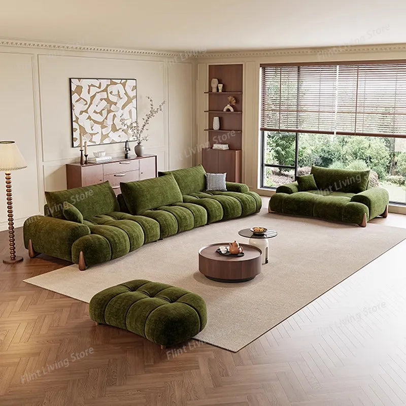 Sofa | Four-Seater | Retro Modern Scandinavian Style | Unavailable