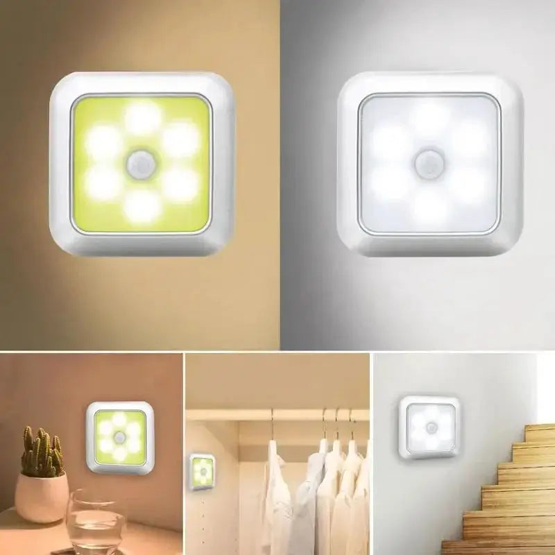 LED Motion Sensor Night Light | Battery Powered | Wireless from PriceLows™