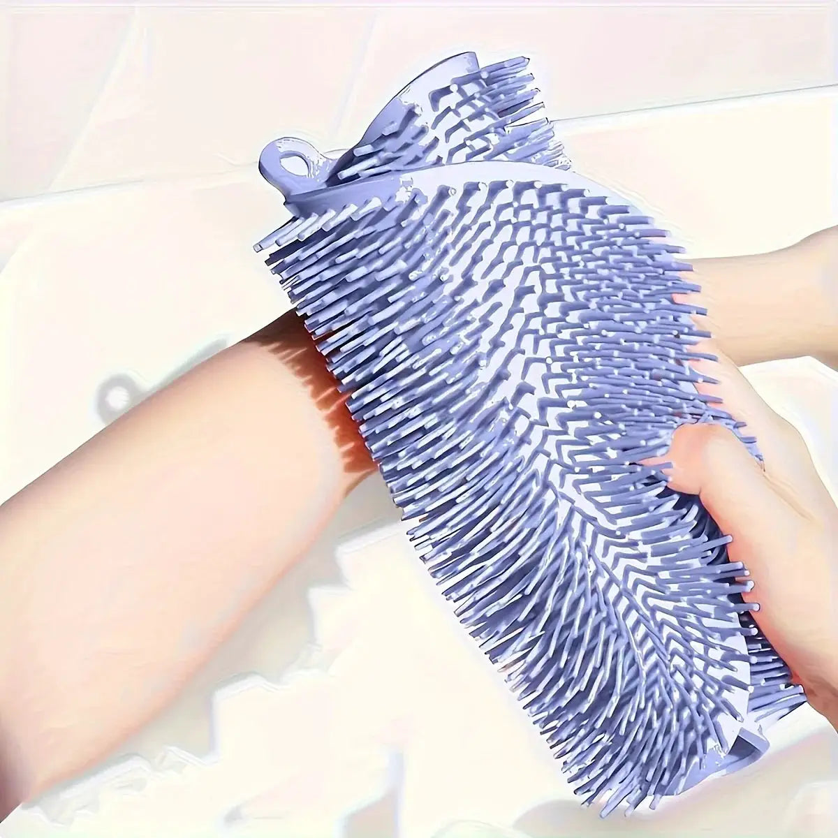 Silicone Foot Massage Mat | Non Slip Design | Wall Mount Scrubber | For Home Use