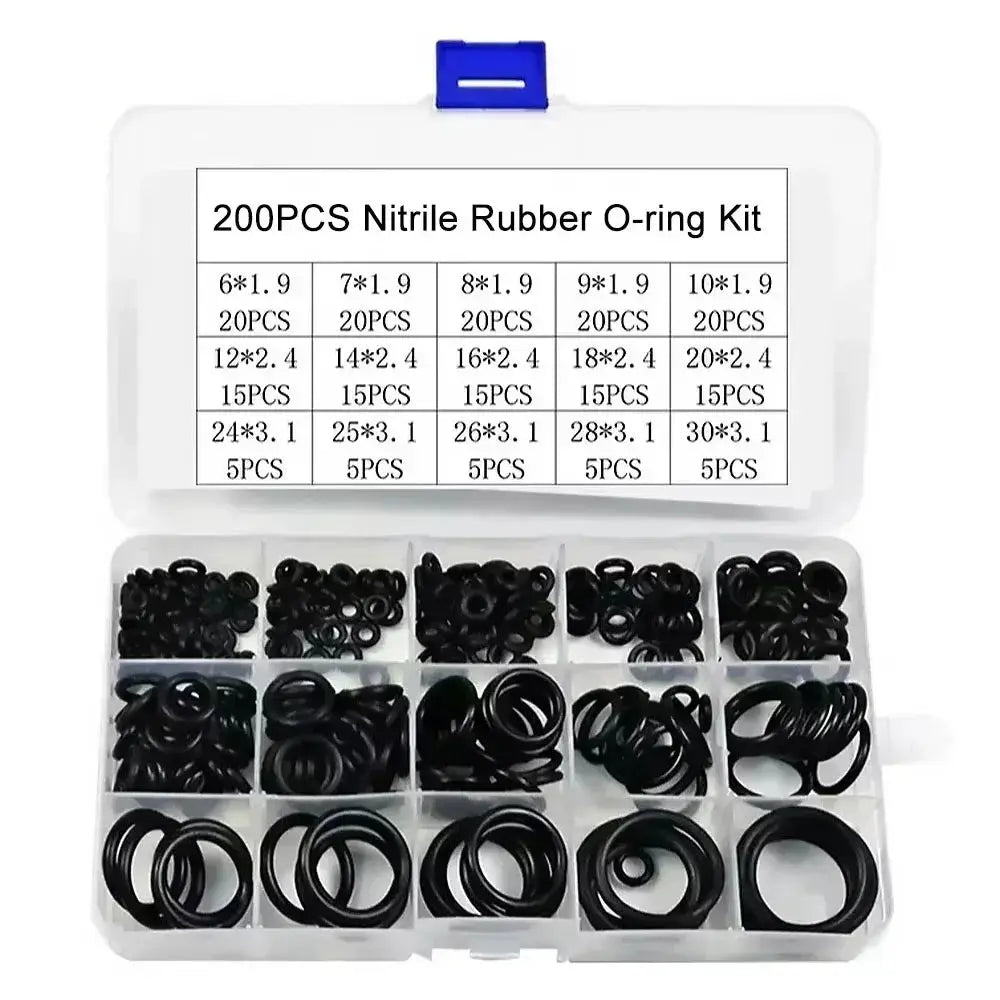 Nitrile Rubber Round Gasket Sealing O Ring Set Elastic Oil Resist Washer Gaskets Seals for Faucet Professional Plumbing Repair from PriceLows™