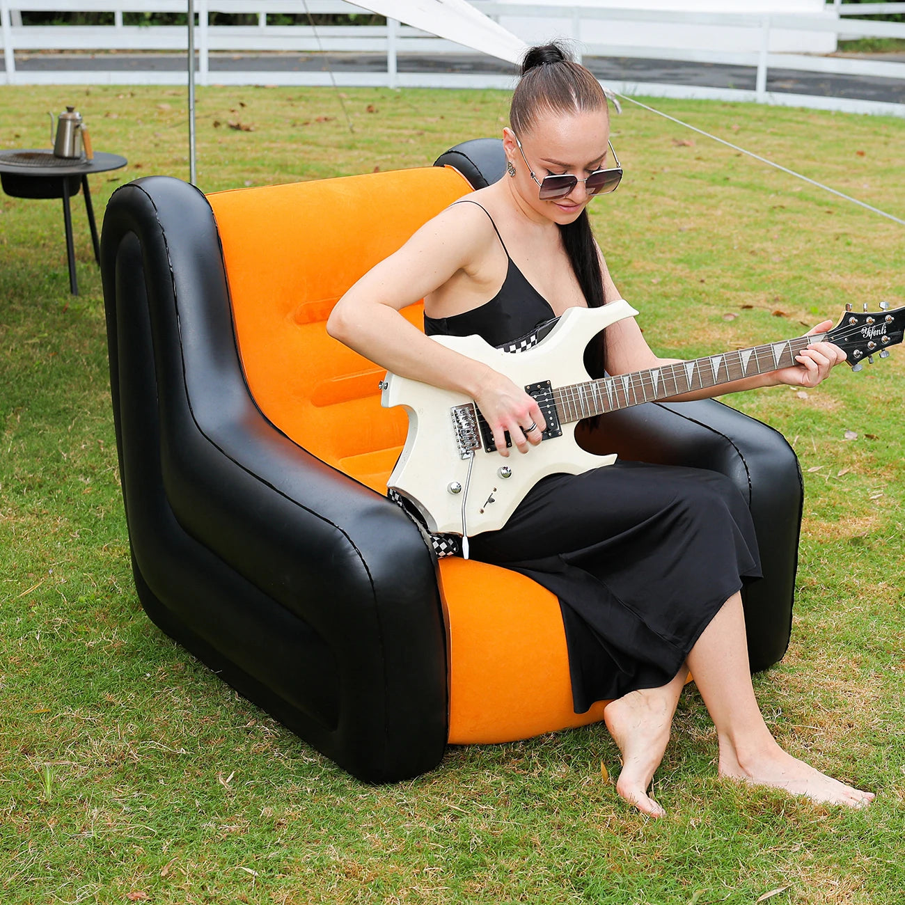Inflatable Sofa | Outdoor Camping Lounger | Double Size | Foldable