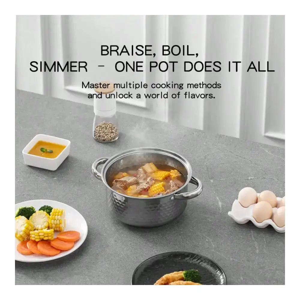 Cookware Set, Made Of Stainless Steel, NonStick, Kitchen Cookware Set, NonStick Cooking Set, All Kinds Of Pots And Pans To Meet from PriceLows™