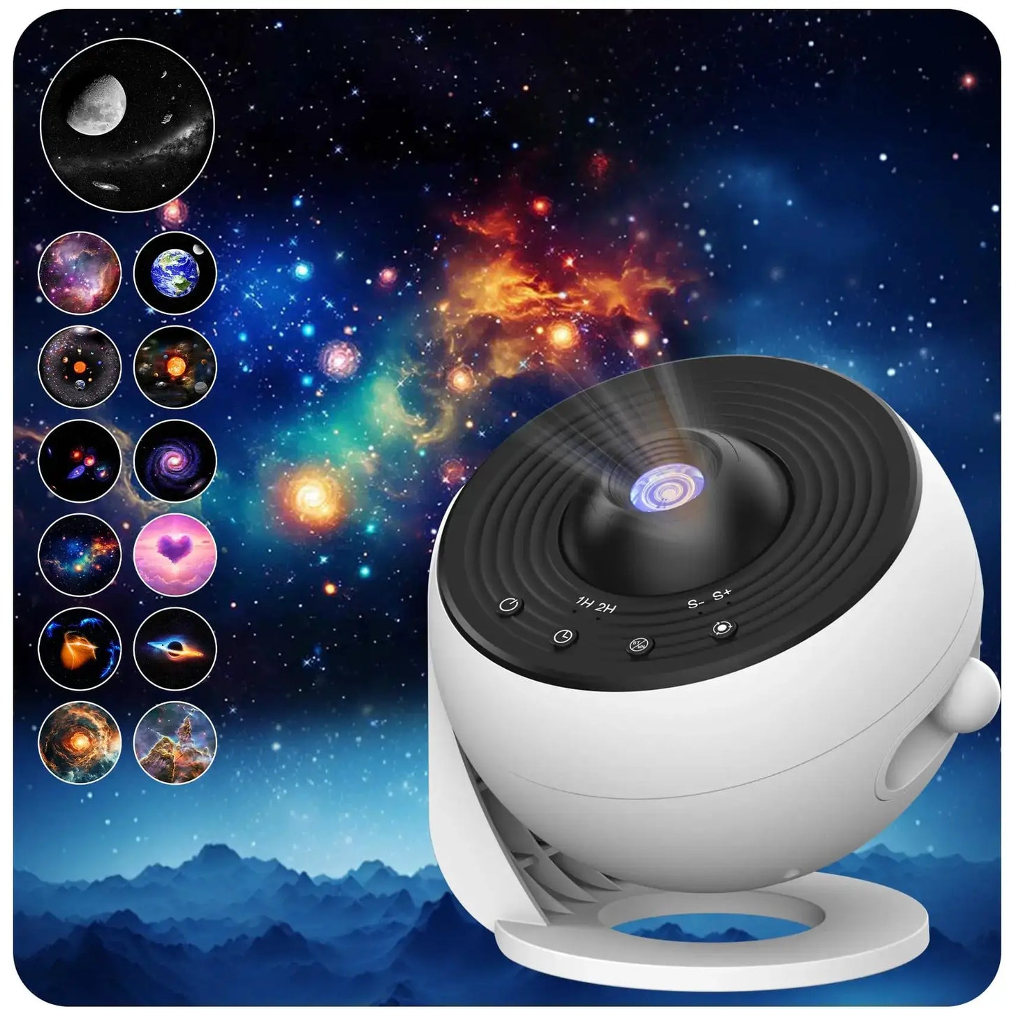 Galaxy Projector Star Projector Planetarium Starry Sky Night Light for Kids Adults Space Ceiling Projectors for Home Decor Chris from PriceLows™