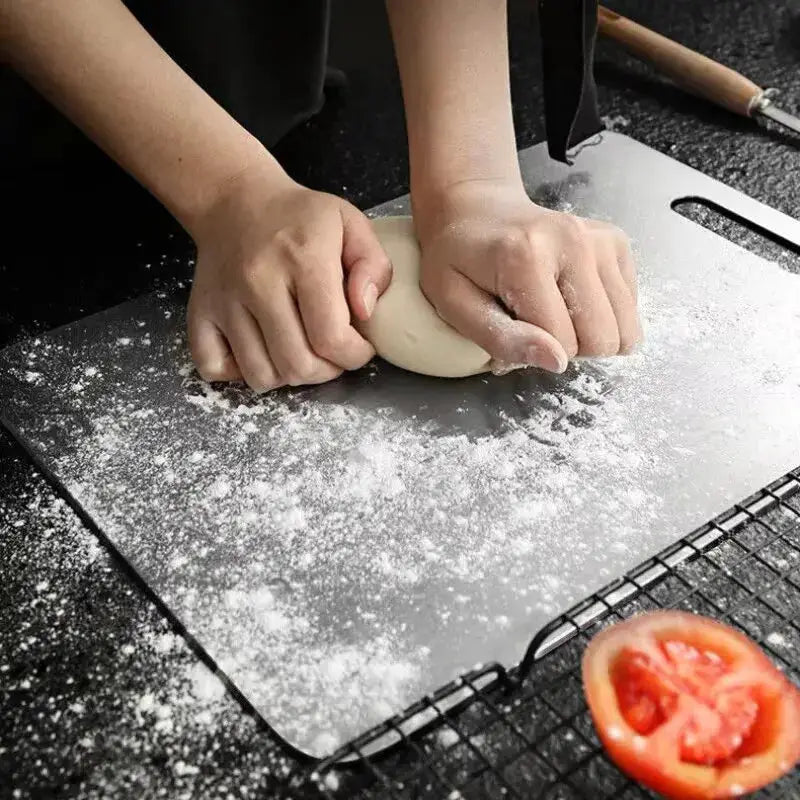 Cutting Boards for Kitchen Stainless Board 304 Steel Thickened Double Sided Food | Stainless Steel | Home Use | Home