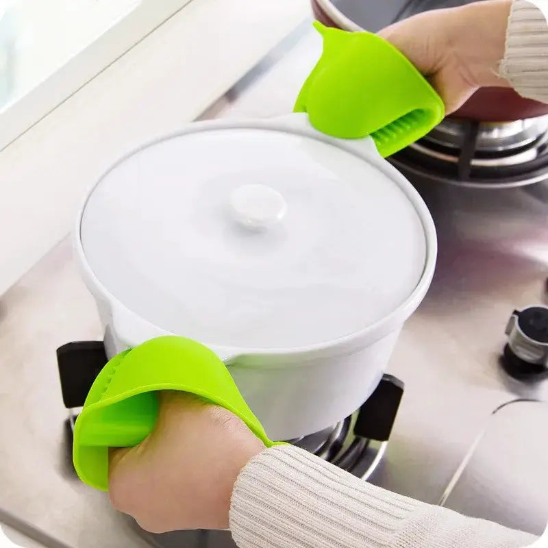 Oven Mitts | Silicone Non Slip | Heat Resistant | 2 Pack