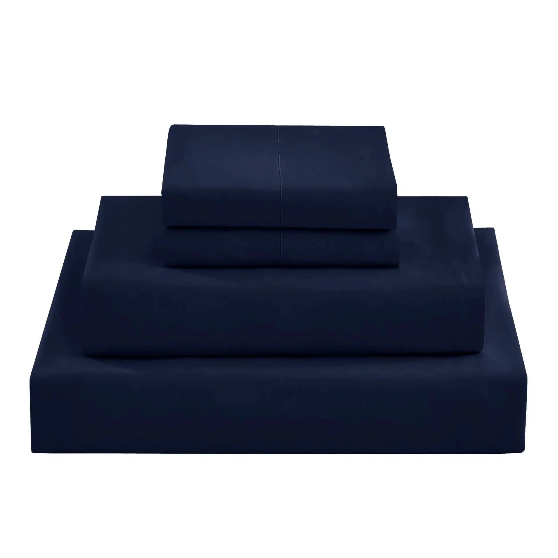 3/4Pcs Sheet Se Silky & Luxury Bed Set, Soft Deep Pocket Sheets Cooling Bed Set, 1 Fitted Sheet,1 Flat Sheet,1/2Pillowcase from PriceLows™