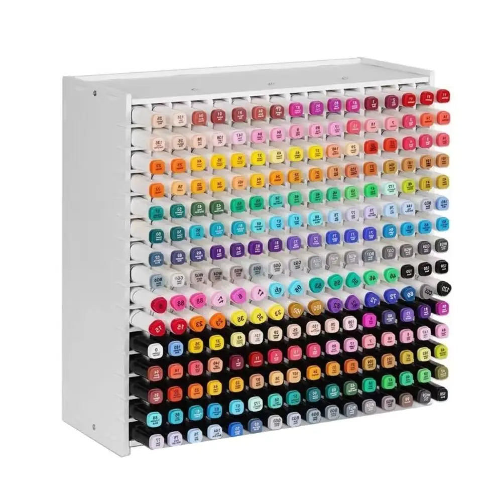 Marker Rack | PVC Construction | 72/120/180/240 Grids | Marker Pen Holder
