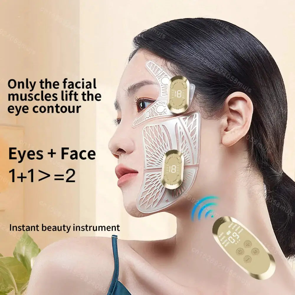 EMS Facial Eye Massager | Facial Muscle Stimulator | Anti Fatigue Skin Care