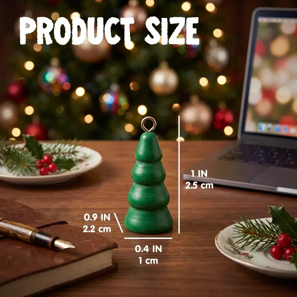 Christmas Advent Calendar | 24 Days | 28 Ornaments | Wooden Tree