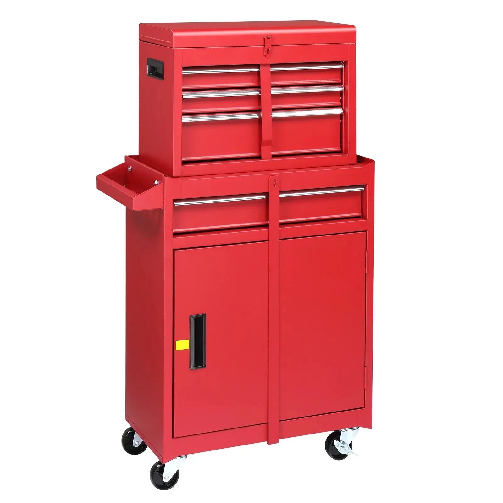 4 Drawers Rolling Tool Chest with Drawer & Handle Tool Organizer Cabinet from PriceLows™