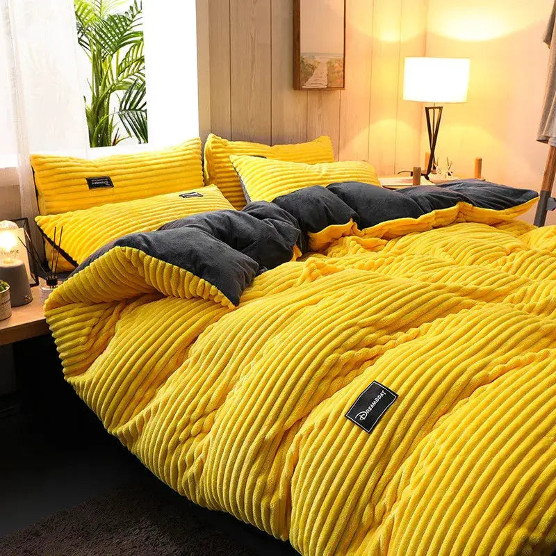 Velvet Duvet Cover | 300gsm Heavyweight | Solid Color | Twin Queen King