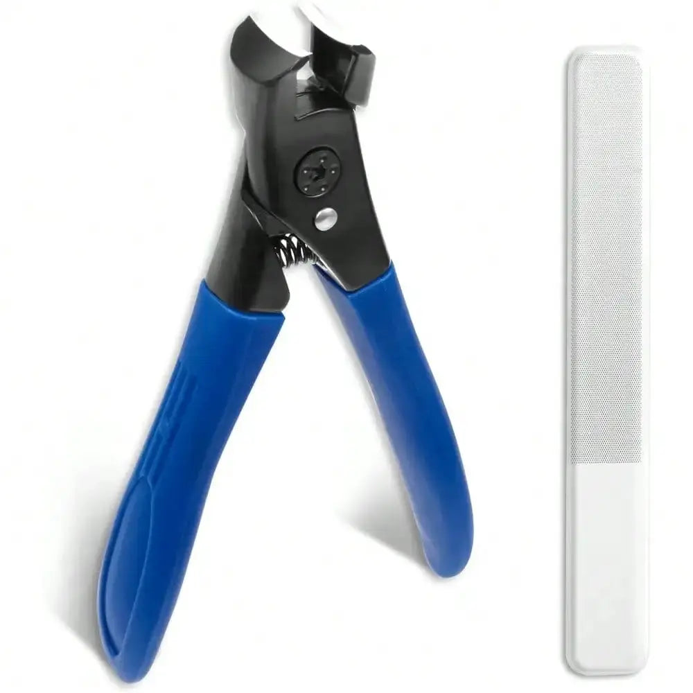 Toenail Clippers | Heavy Duty Wide Jaw | Anti Slip Long Handle | For Adults