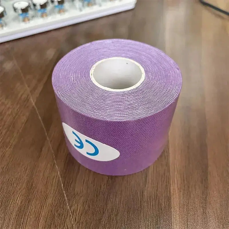 Kinesiology Tape Stickers | Cotton Spandex | Waterproof Athletic Bandage | Sky Blue