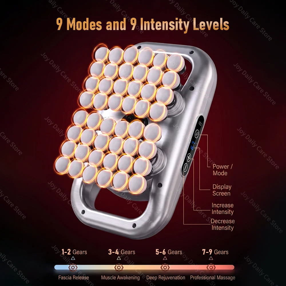 Wireless Massage Gun | 48 Attachments | 9 Speed Modes | For Full Body