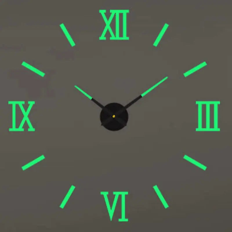 2023 Modern Design Large Wall Clock 3D DIY Quartz Clocks Fashion Watches Acrylic Mirror Stickers Living Room Home Decor Horloge from PriceLows™
