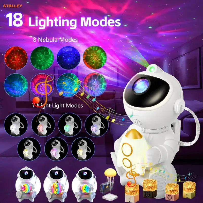 Star Projector | Bluetooth Speaker | Galaxy Projection | Starry Sky Lamp