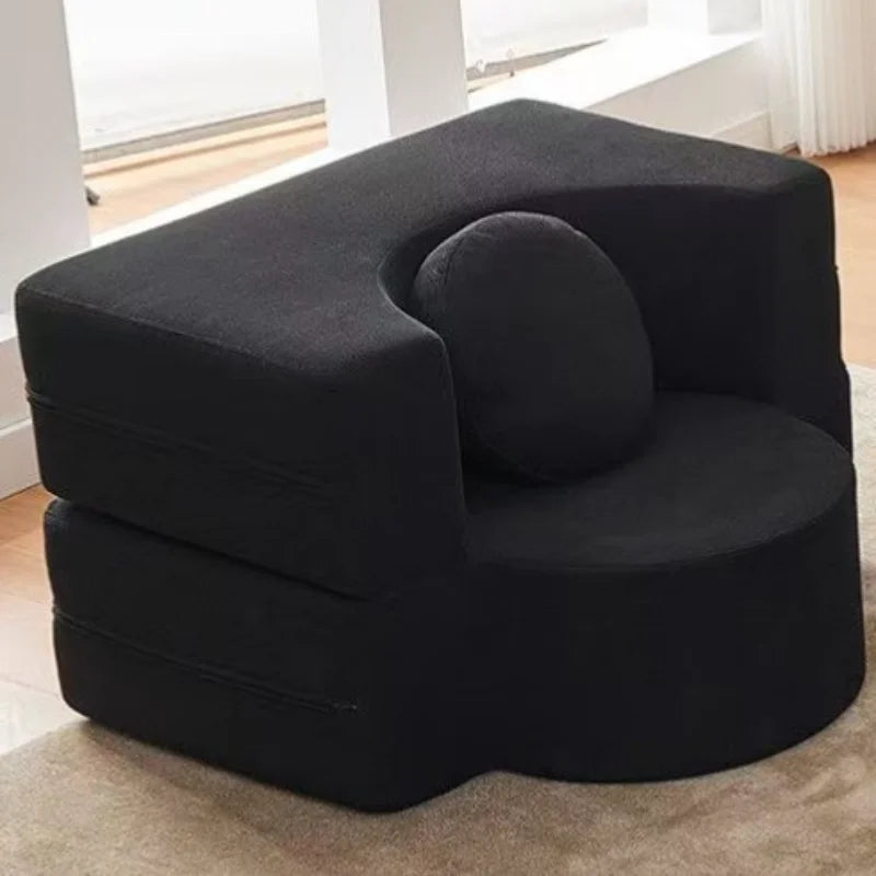 Sofa Bed | Velvet Fabric | Modular Convertible | 2 Seater
