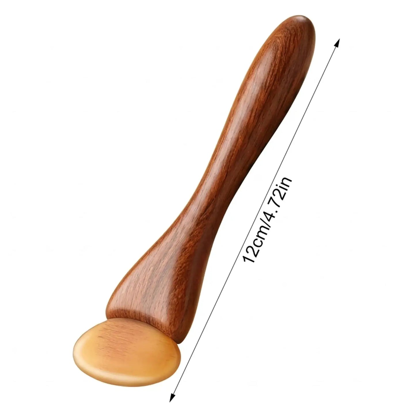 Goat Horn Sandalwood Massager | Meridian Scraping Tool | Natural Material