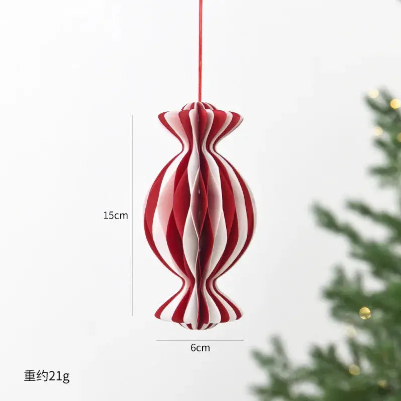 Christmas Tree Ornaments | Assorted Figures | PVC Material | 10 Pack