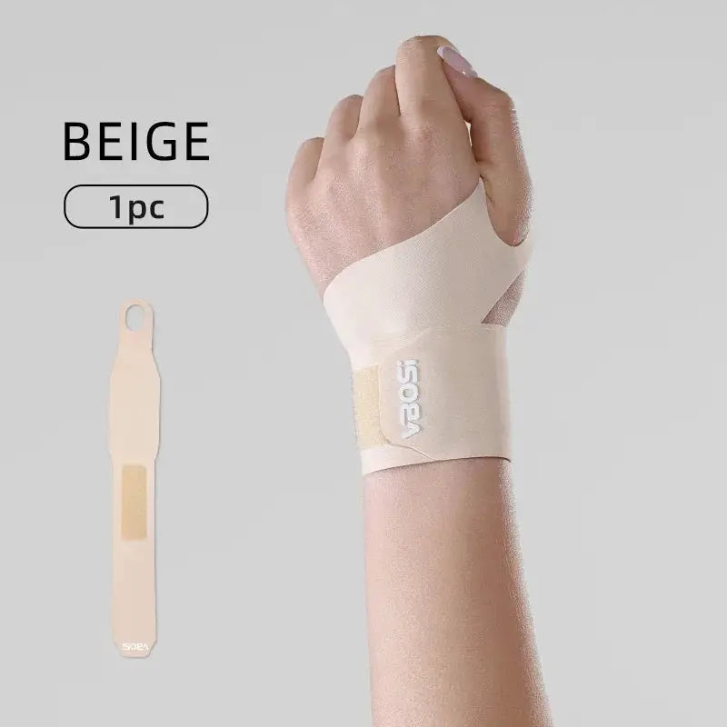 Unisex Wrist Support Brace | Adjustable Compression | Gym, Tennis, Weightlifting