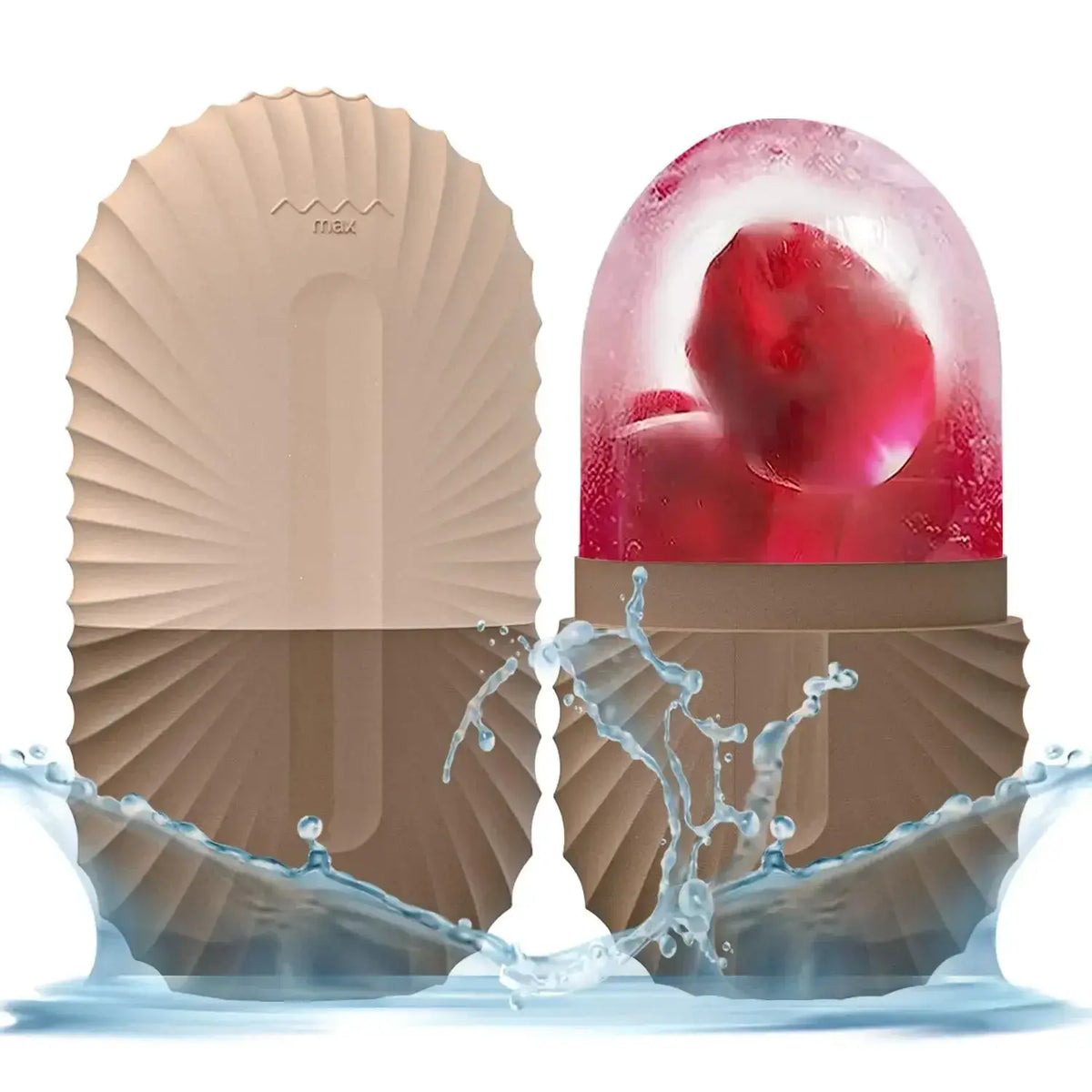 Ice Facial Roller | Flexible Rubber Core | Reusable Design