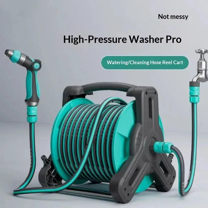 Expandable Garden Hose 50FT Heavy Duty Anti Kink Leakproof High Pressure Brass Connectors Spray Nozzle Lawn Watering Garden Hose from PriceLows™