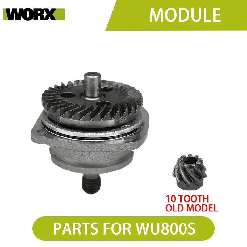 Orginal new Switch Driver motor reducer casing toothed wheel shell chuck parts for WORX WU800S angle grinder from PriceLows™