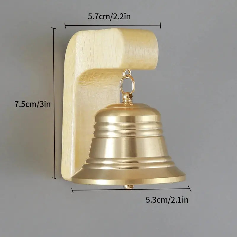 Wooden Door Bell Japanese Wind Chime Door Chime Room Decor Home Front Doorbell Landscape Bell Shopkeeper Remind Bell 풍경 from PriceLows™
