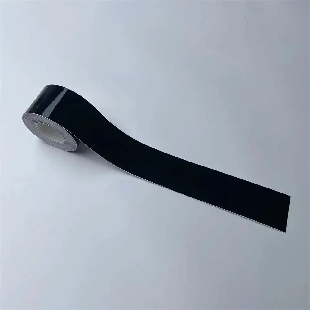 Car Stickers 3/5/7/10 cm Glossy Black Vinyl Wrap Stripe Adhesive Window Trim Film For Pillar Hood Roof Door from PriceLows™