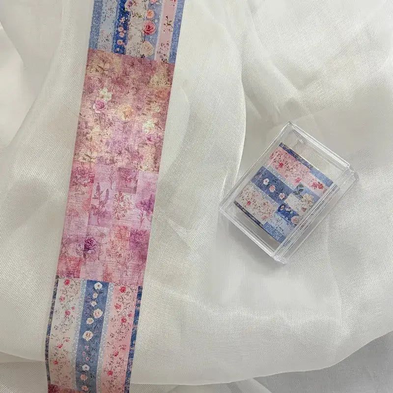 1Pc 100cm Flower Nail Foils for Transfer Paper Floral Stickers Rose Nails Wraps Tulip Nail Art Decorations from PriceLows™