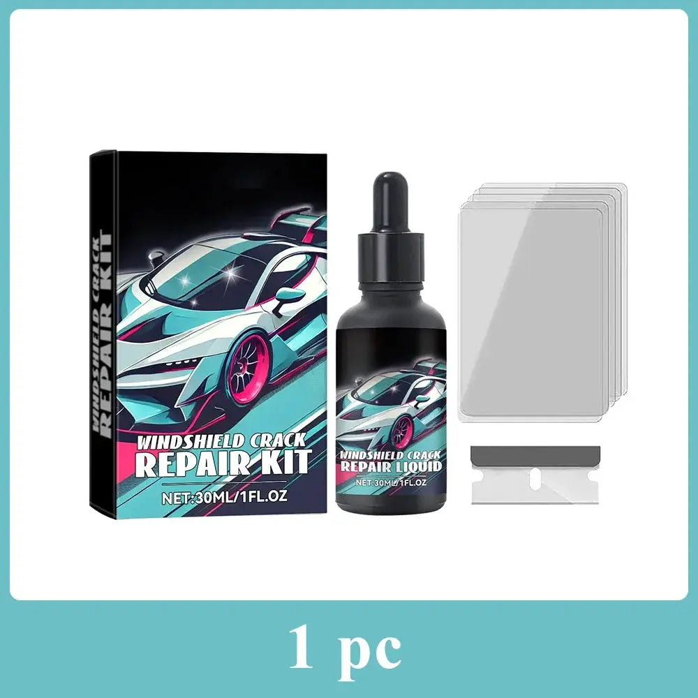 Windscreen Crack Repair Kit | Auto Glass Repair | All Vehicle Types | Universal