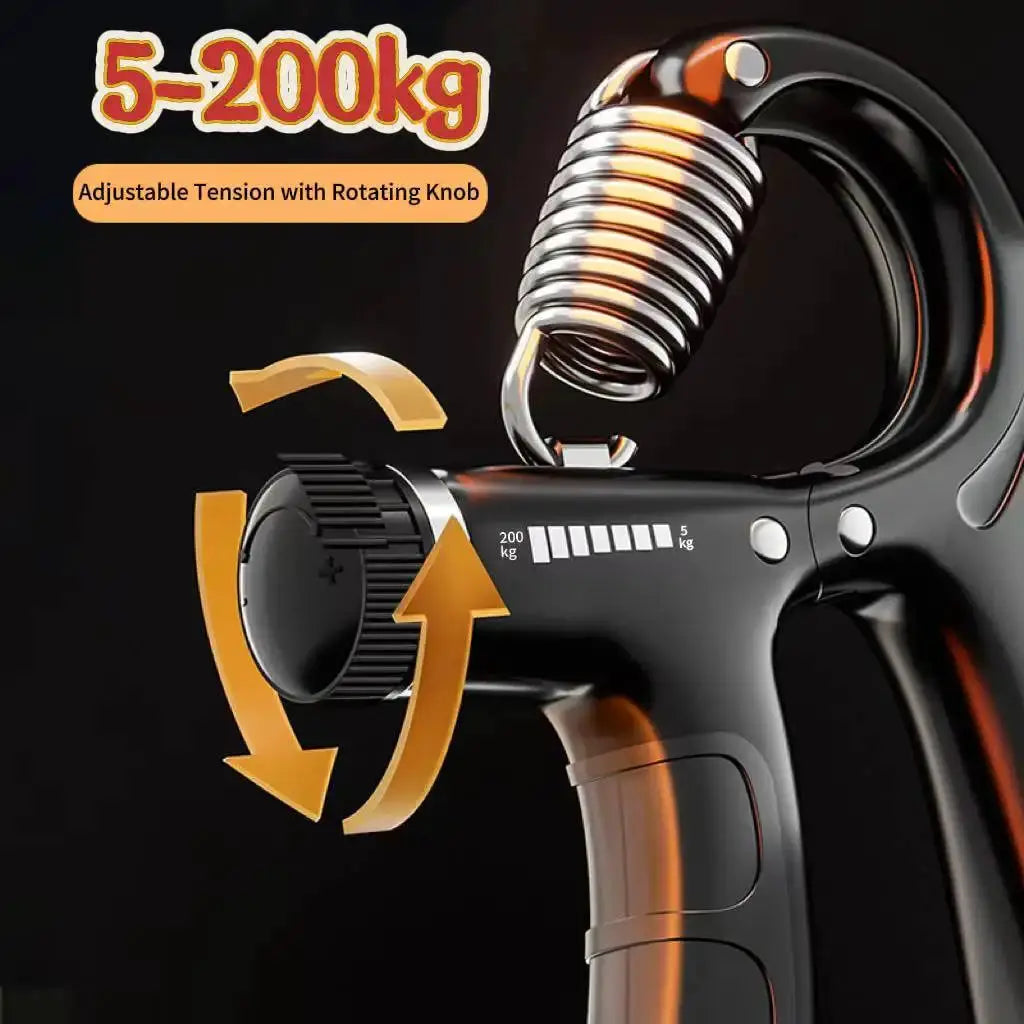 Mechanical Hand Gripper | Adjustable Counter | 5 To 200Kg Resistance