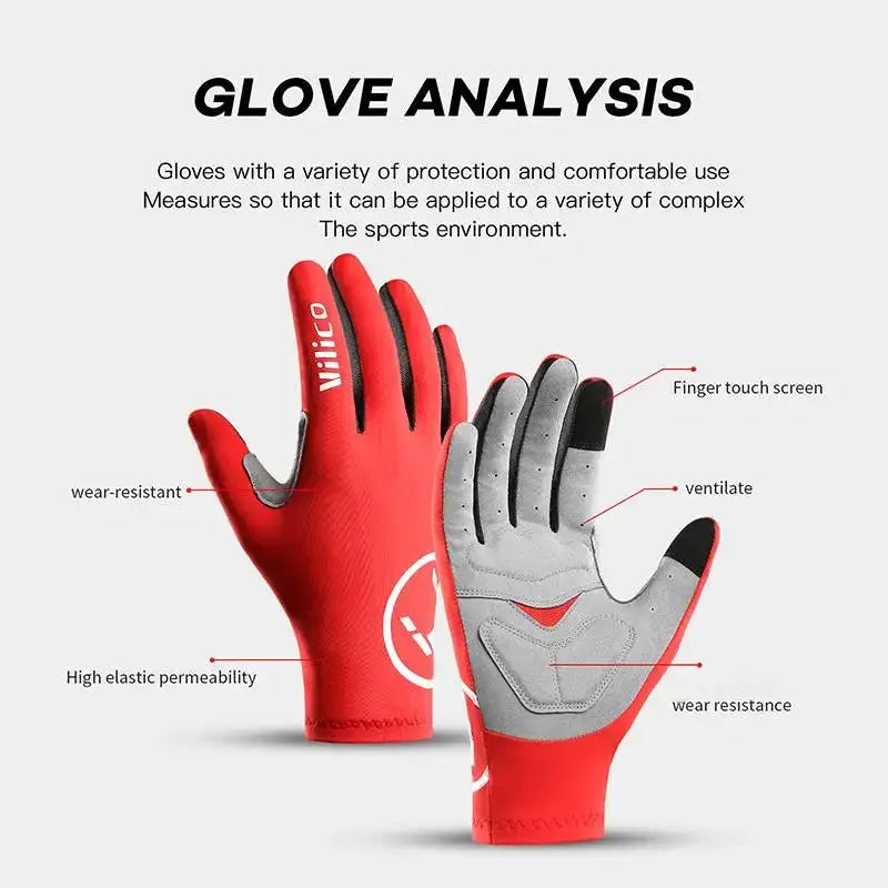 Cycling Gloves | Touch Screen Compatible | Gel Palm Padding | Unisex