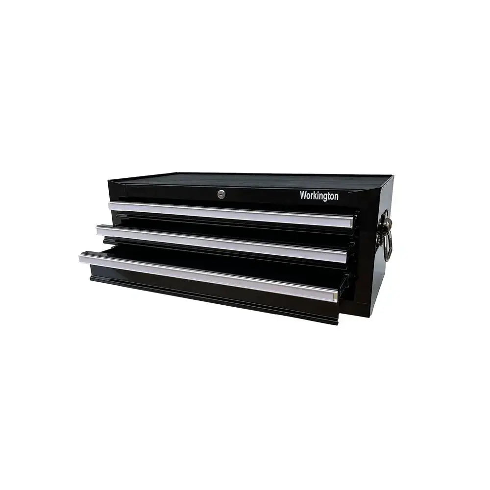 Industrial 3 Drawers Portable Metal Intermediate Box, 26 Middle Tool Chest Cabinet with Ball Bearing Drawer Slides, Steel Tool from PriceLows™