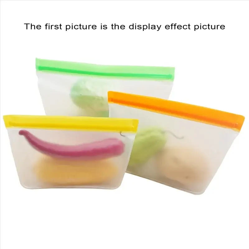 Reusable Gallon Bags | Sealable Leak Proof | BPA Free | 1 Gallon