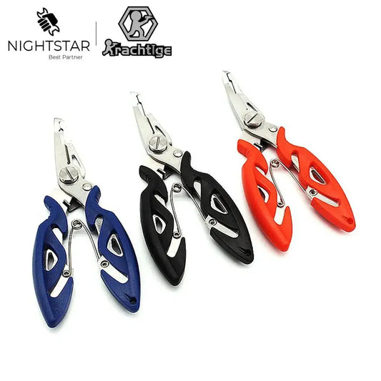 Stainless Steel Fishing Pliers 3 Colors Scissors Line Cutter Remove Hook Fishing Tackle Tool /Random Color from PriceLows™