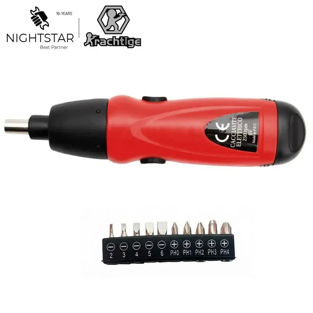 Krachtige 6V Electric Screwdriver Battery Operated Cordless Screwdriver Drill Tool Electric Screwdriver /Random Color from PriceLows™