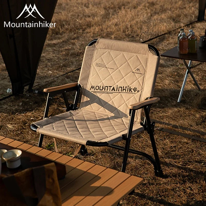 Foldable Camping Chair | Ergonomic Seating | Reinforced Support | One Size