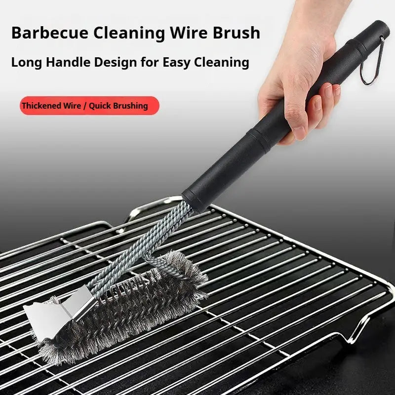 Barbecue Grill Brush | Stainless Steel Bristles | Heat Resistant | 1 Pack