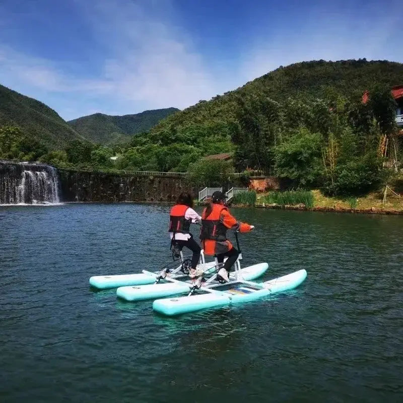 Single double triple water bicycle, Fangsuo water electric bicycle scenic spot from PriceLows™